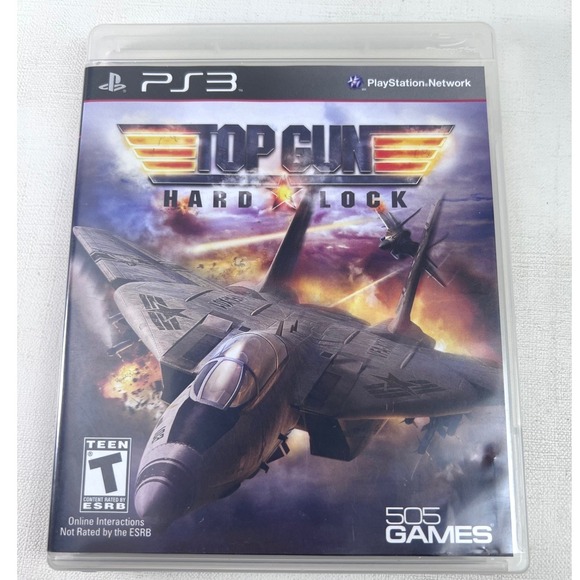 Top Gun Hard Lock PS3 Game Playstation 3 Complete With Manual - Picture 1 of 5